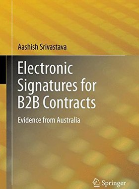 【预订】Electronic Signatures for B2B Contracts