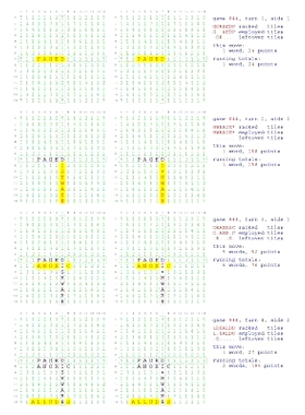 预订 Fifty Scrabble Box Scores Games 801-850: 9781540362032