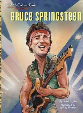 [预订]Bruce Springsteen a Little Golden Book Biography 9780593569801