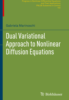 预订 Dual Variational Approach to Nonlinear Diffusion Equations