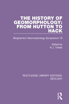 【预订】The History of Geomorphology