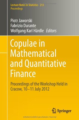【预订】Copulae in Mathematical and Quantitative Finance