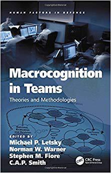 【预售】Macrocognition in Teams