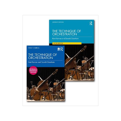 预订 The Technique of Orchestration - Textbook and Workbook Set