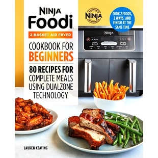 预订 for Meals Beginners Basket Fryer 978 Dualzone Technology Air Cookbook Complete Recipes Using Foodi Ninja