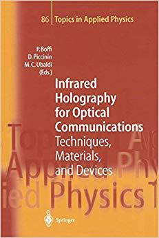 【预订】Infrared Holography for Optical Communications 9783642077609