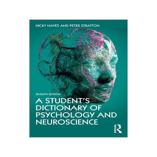 [预订]A Student’s Dictionary of Psychology and Neuroscience 9780367714314
