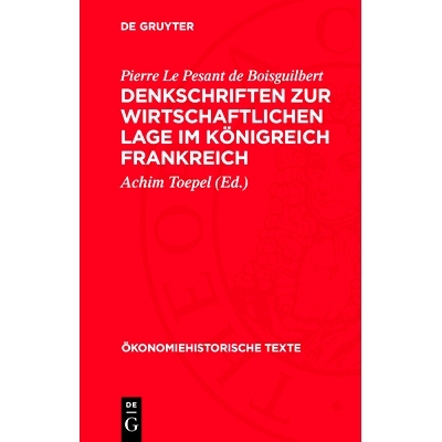 预订 Denkschriften zur wirtschaftlichen Lage im Königreich Frankreich: 9783112728185