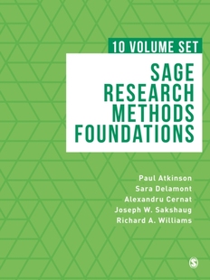 预订 Research 研究方法基础原理 SAGE Foundations 全十卷 Methods