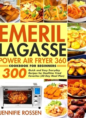 预订 Emeril Lagasse Power Air Fryer 360 Cookbook for Beginners