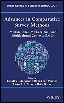 【预售】Advances in Comparative Survey Metho...