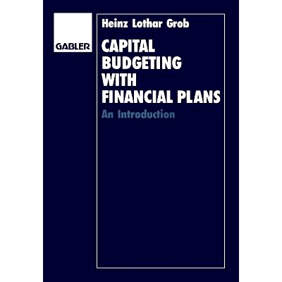 预订 Capital Budgeting with Financial Plans: An Introduction: 9783409129039