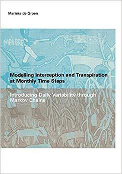 【预售】Modelling Interception and Transpiration at Monthly Time Steps