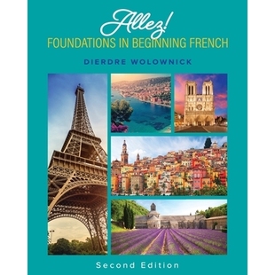 Beginning French 预订 ：法语基础 Foundations 阿莱兹 9781516537419 Allez