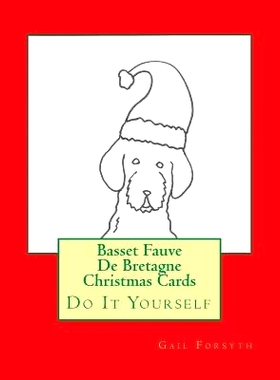 预订 Basset Fauve De Bretagne Christmas Cards: Do It Yourself: 9781519197481