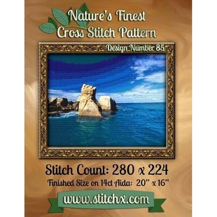 Cross Stitch Nature’s 9781502588302 Number Finest Design 预订 Pattern