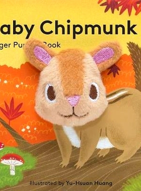 预订 Baby Chipmunk: Finger Puppet Book: 9781452156125