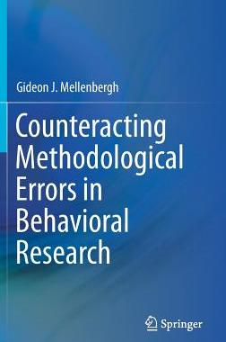 【预订】Counteracting Methodological Errors in Behavioral Research