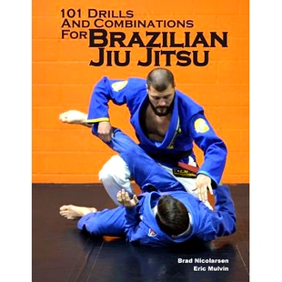 and Combinations Jitsu 101 9781500172633 Jiu Drills Brazilian 预订 for