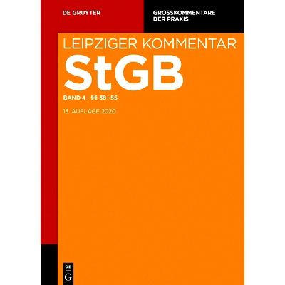 预订 Strafgesetzbuch Leipz Komm 13A Bd 4 P.38-55  Gk LEIPZ KOMM罚则13A BD 4 P.38-55 GK: 9783110300291