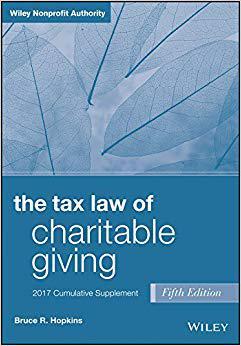 【预售】The Tax Law of Charitable Giving, 2017 Supplement
