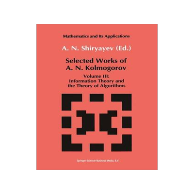 预订 Selected Works of A. N. Kolmogorov