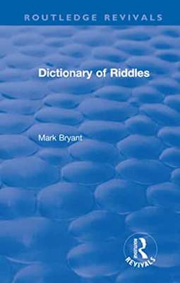 [预订]Dictionary of Riddles