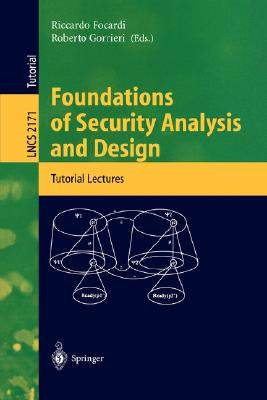 【预订】Foundations of Security Analysis and Design