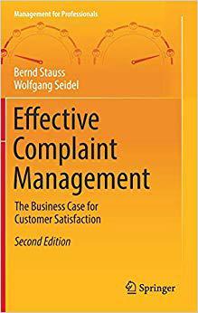 【预售】Effective Complaint Management
