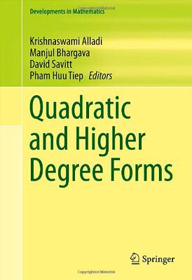 【预订】Quadratic and Higher Degree Forms 9781461474876