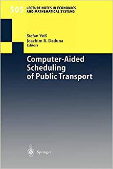 【预订】Computer-Aided Scheduling of Public Transport 9783540422433