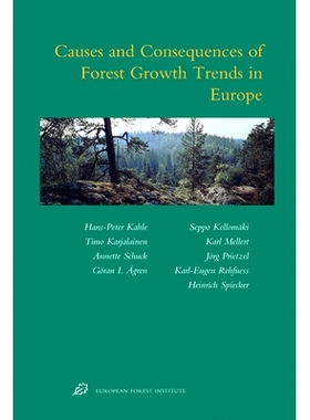预订 Causes and Consequences of Forest Growth Trends in Europe: Results of the Recognition Project 欧洲林木生长趋势的起