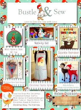 预订 Bustle & Sew Magazine December 2013: Issue 35: 9781494431211