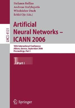 【预订】Artificial Neural Networks - ICANN 2006