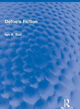 [预订]Defoe’s Fiction 9780367720605