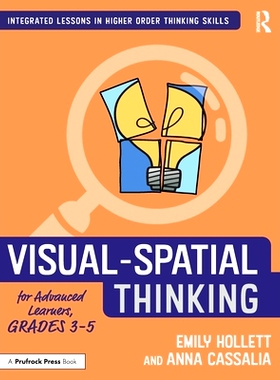 预订 Visual-Spatial Thinking for Advanced Learners, Grades 3–5 *学习者（3-5年级）的视觉空间思维: 9781032199238