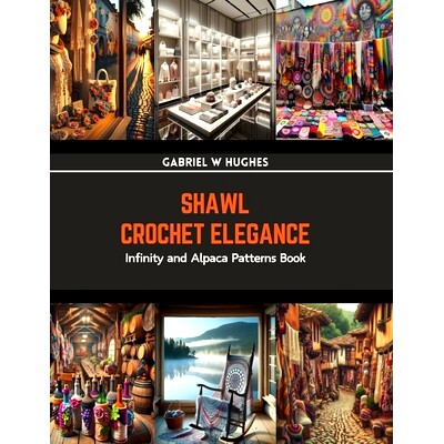 预订 Shawl Crochet Elegance: Infinity and Alpaca Patterns Book: 9798874088767