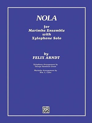 【预售】Nola: For Marimba Ensemble with Xylophone Solo (5 Players), Parts