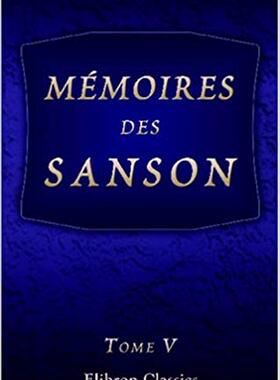 【预售】Mémoires des Sanson: Tome 5