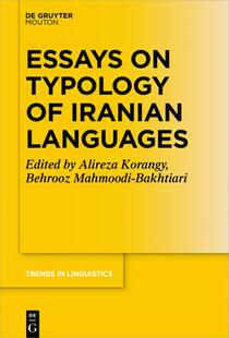 9783110601749 Essays Iranian Languages 预订 Typology
