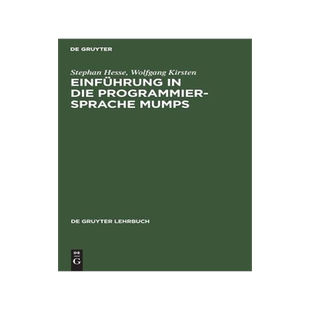 预订 Einführung in die Programmiersprache MUMPS