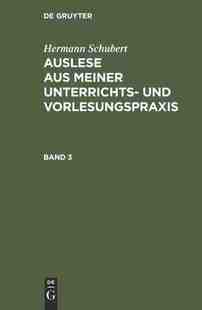 预订 9783111216683 BD. AUSL. U.VORLESUNGSPR. UNTERRICHTS