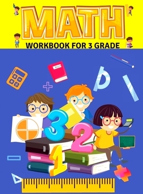 预订 Math Workbook for Grade 3: Math Workbook - 3rd Grade- Ages 8 to 9, Attractive pages - 102 Pages Addition - Subtract