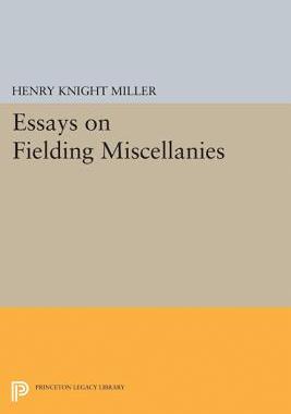 【预订】Essays on Fielding Miscellanies