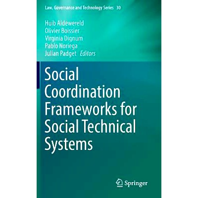 预订 Social Coordination Frameworks for Social Technical Systems 社会技术系统的社会协调框架: 9783319335681