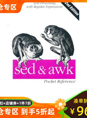 现货sed & awk Pocket Reference, 2nd Edition
