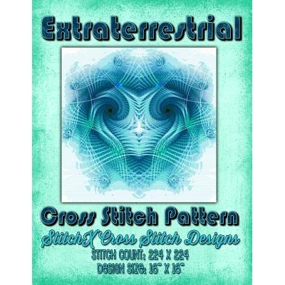 预订 Extraterrestrial Cross Stitch Pattern: 9781511840958