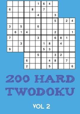 [预订]200 Hard Twodoku Vol 2: Two overlapping Sudoku, puzzle booklet, 2 puzzles per page 9781671787247