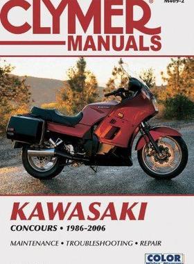 [预订]Clymer Manuals Kawasaki ZG1000 Concours 1986-2006 9781599696515