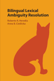 预订 Bilingual Lexical Ambiguity Resolution